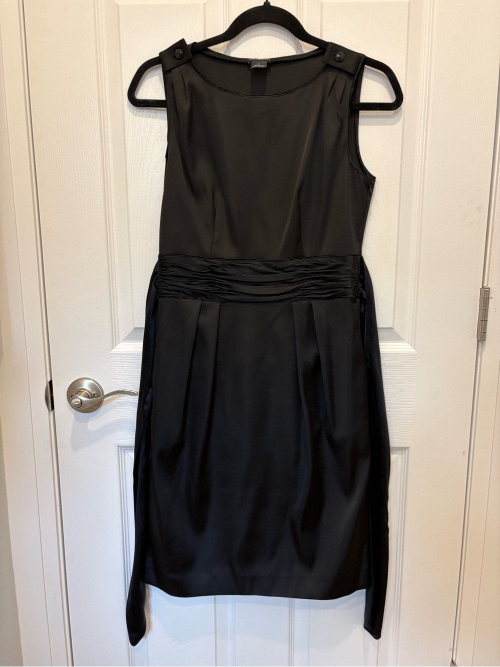 Club Monaco classic Black Sleeveless Cocktail Dress #1005